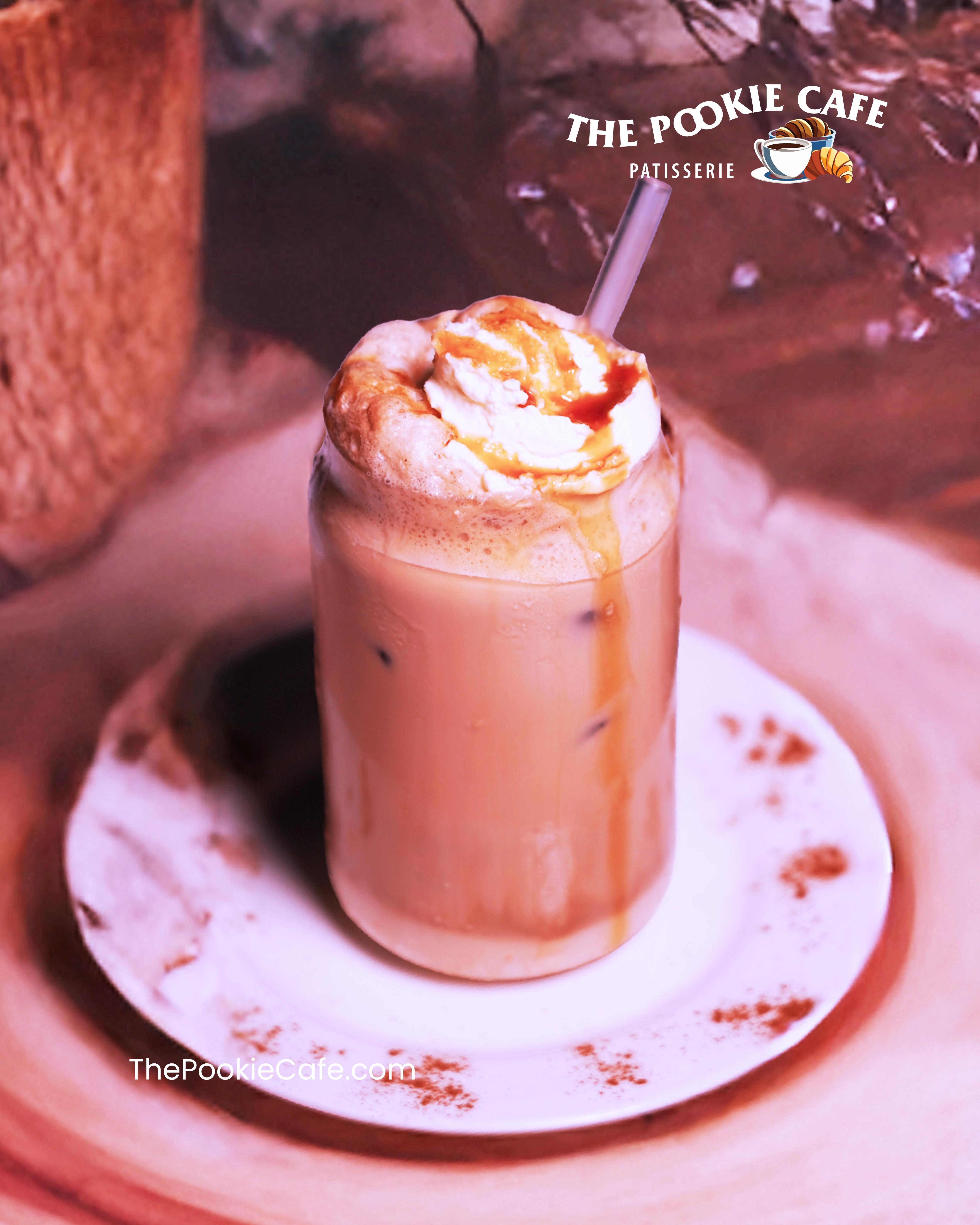Salted Caramel Iced Latte